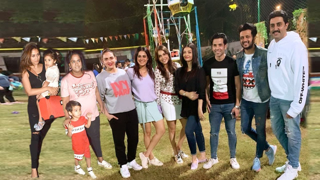 Aishwarya, Abhishek, Meera, Arpita & Many B-wood Celebs @ Genelia & Ritesh's Son Riaan Bday Bash