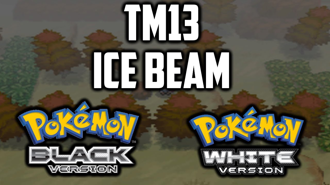 Где найти TM13 Ice Beam в Pokemon Black & White