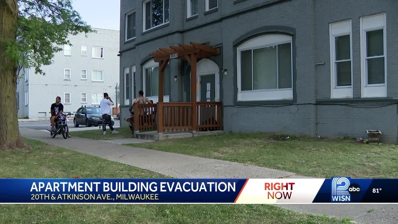 Apartment building evacuation