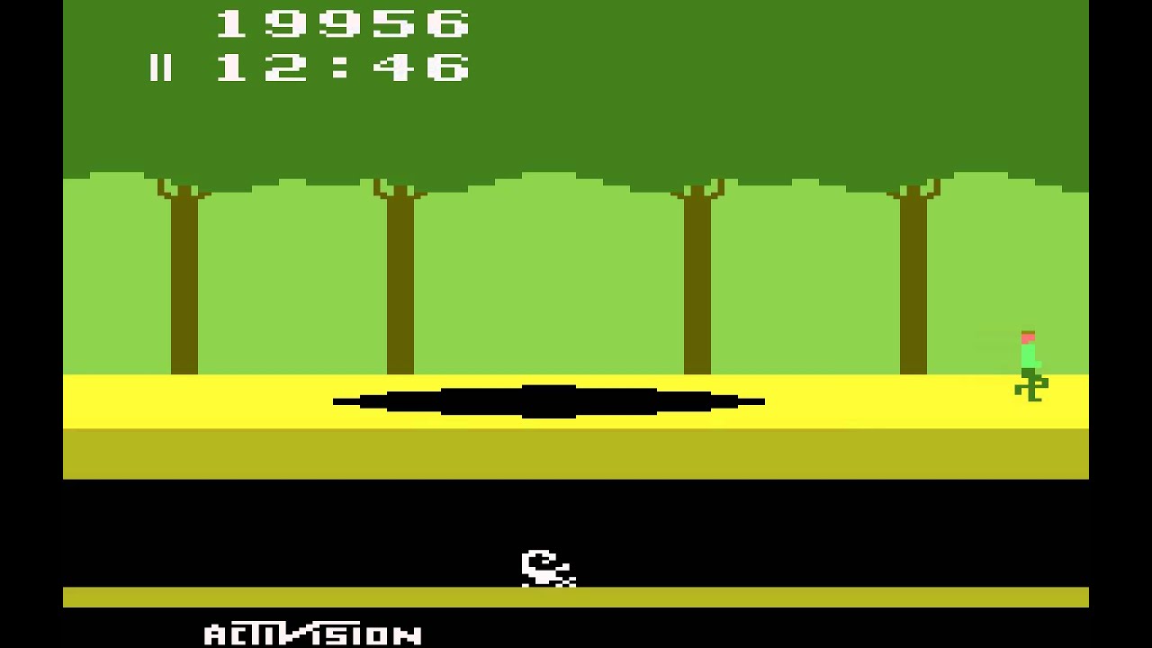 Atari 2600 Game: Pitfall (1982 Activision)