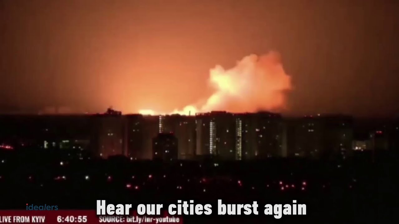 This is NOT the end. We WILL stand tall. An amazing Ukraine War cover of Adele's Skyfall.