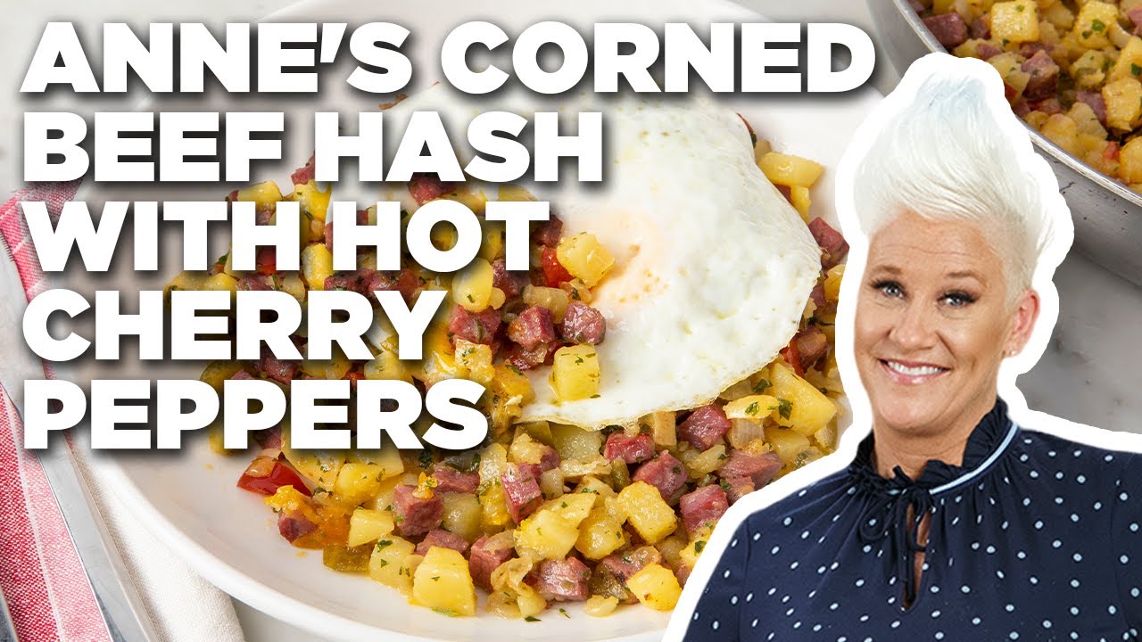 Anne Burrell's Corned Beef Hash with Hot Cherry Peppers | Food Network