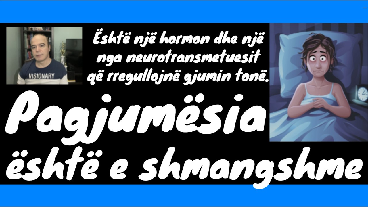 Hormoni dhe neurotransmetuesi që krijojnë pagjumësi.
