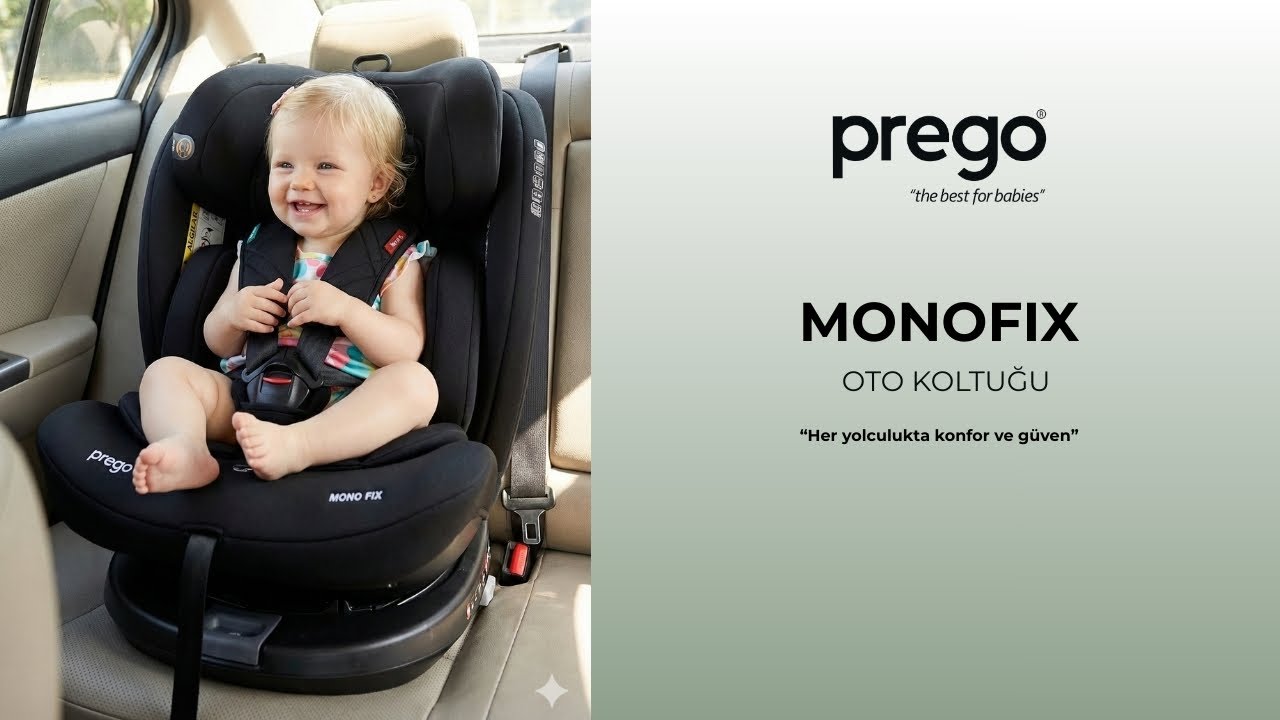 Prego Mono Fix i-Size 0-36 Oto Koltuğu Kurulumu