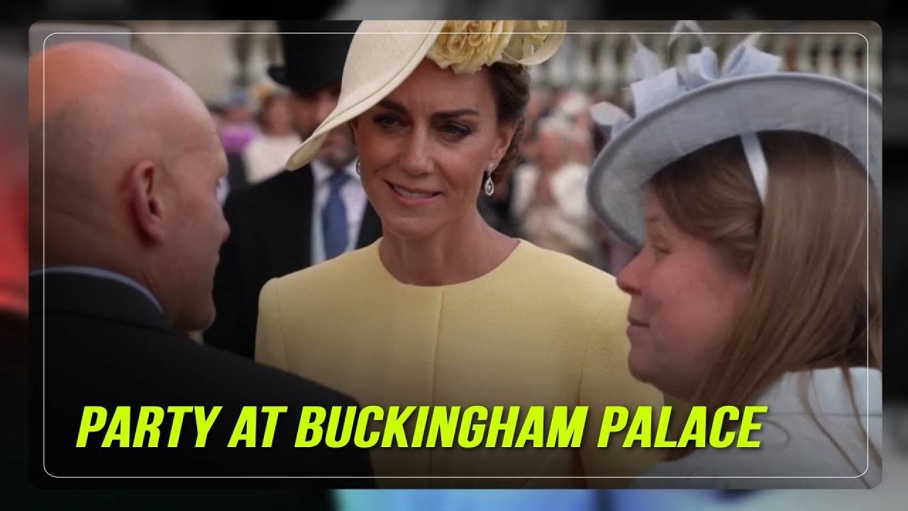 Britain's William and Kate attend garden party at Buckingham Palace | ABS-CBN News