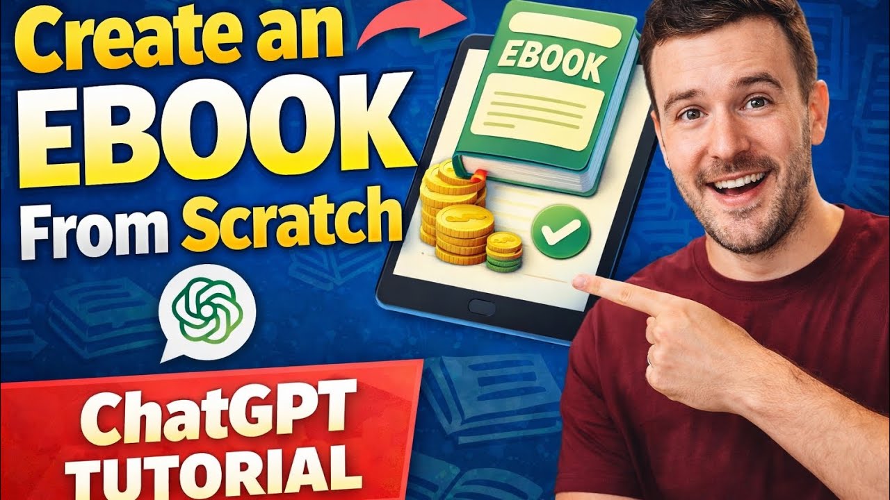 How to Create an eBook From Scratch in 2026 Using ChatGPT (Step-by-Step): Part 1