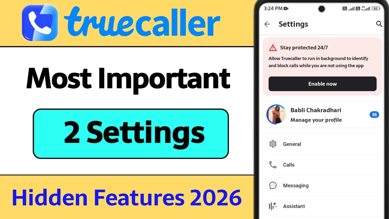 Truecaller Most Important 2 Settings | Truecaller Hidden Features | Truecaller 2026