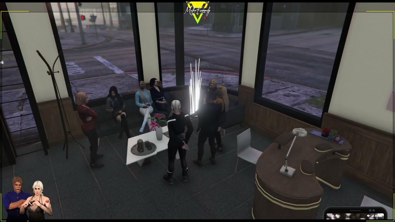 Millie in Los Santos / Lucky V / GTA V RP - Funny Meeting
