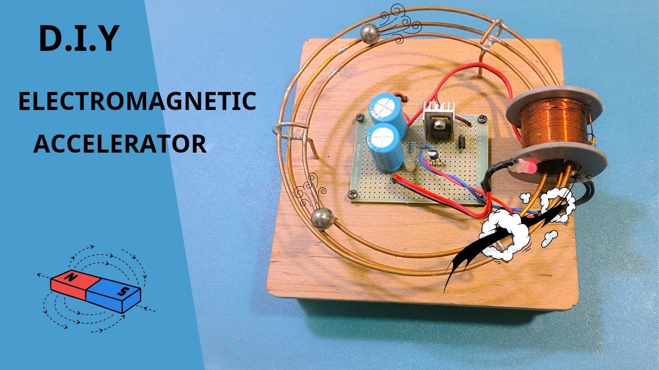 DIY ELECTROMAGNETIC RING ACCELERATOR