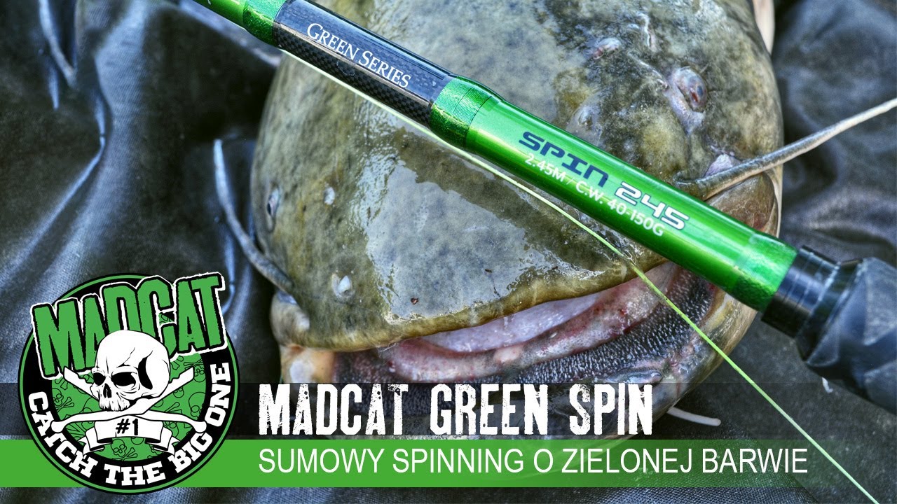 🐋🎣  #wędzisko do #sum-owego #spinning-u 🟢⚫ #GREEN #SPIN // #MADCAT