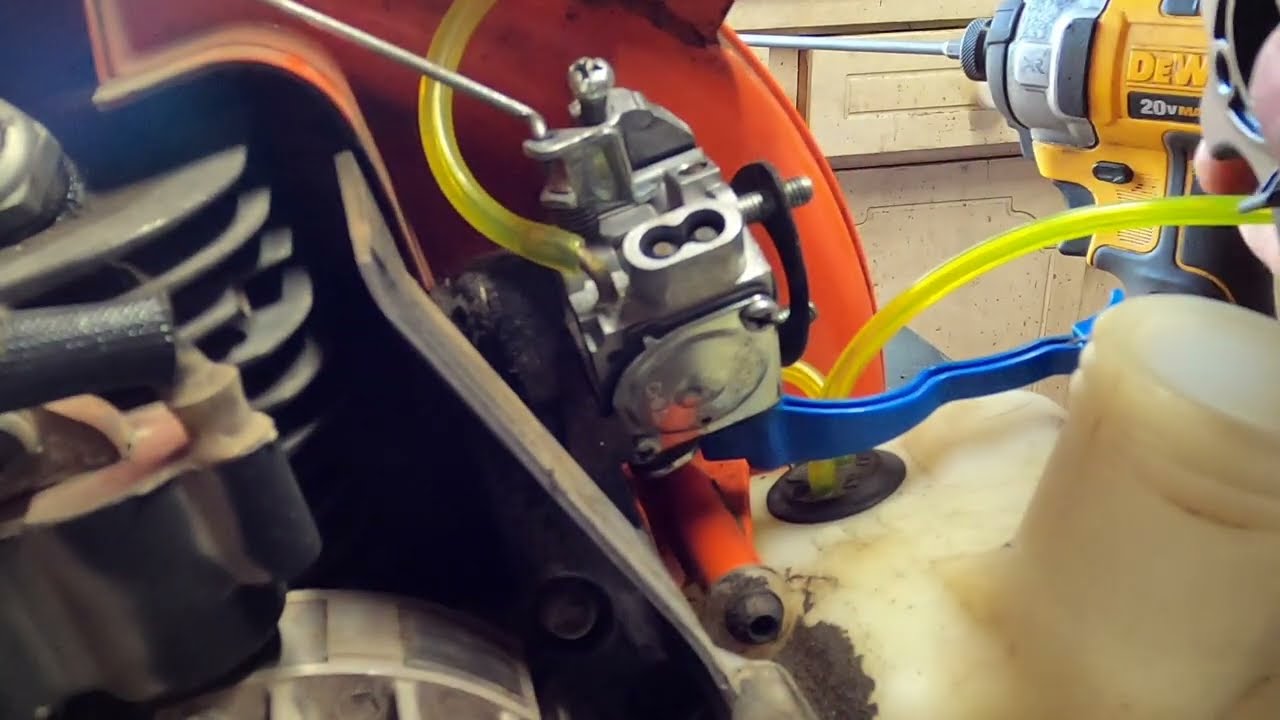 Husqvarna 125BV не заводится