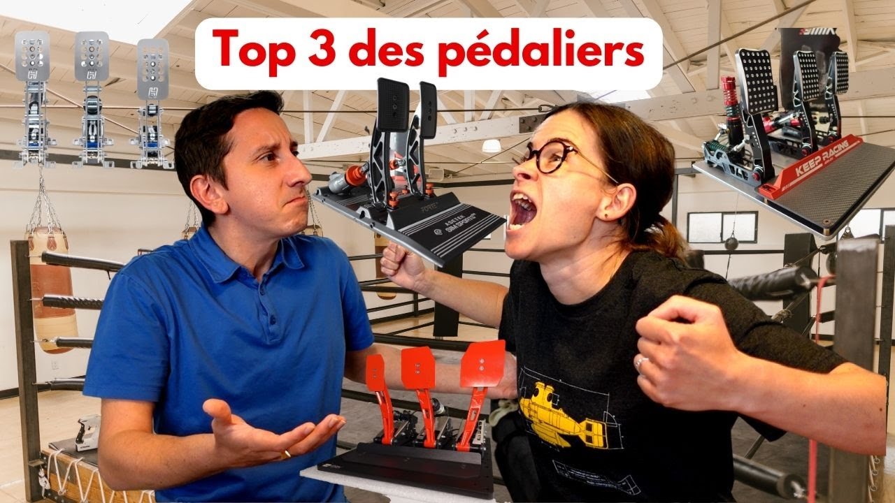 Pédaliers SimRacing : notre Top 3 [AVIS PERSO-SUBJECTIFS]