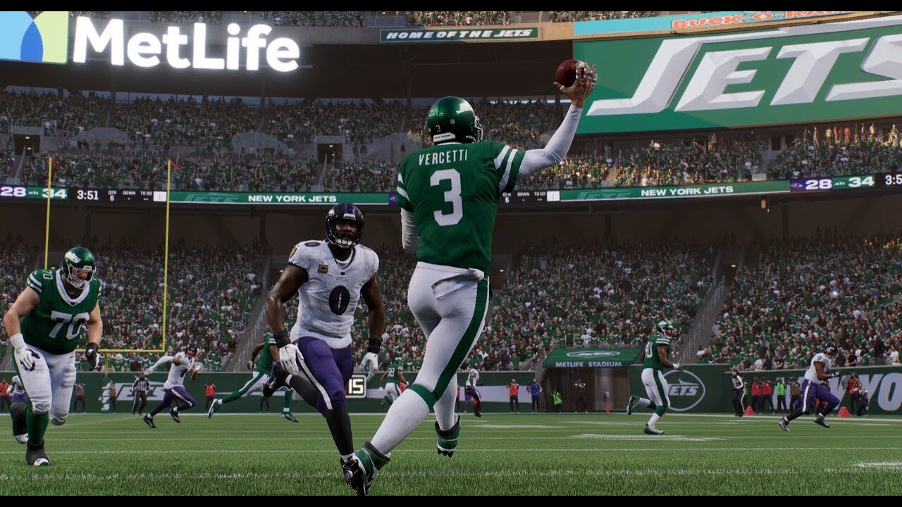 Madden: Superstar2 | Year 4: 2027 AFC Divisional Round - Baltimore Ravens @ New York Jets (2OT)