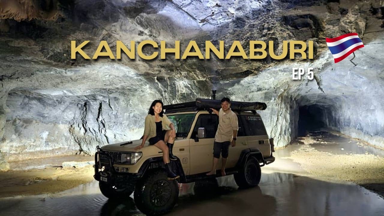 S4E5 | Driving Through a Mining Cave | Thailand Overland with Land Cruiser