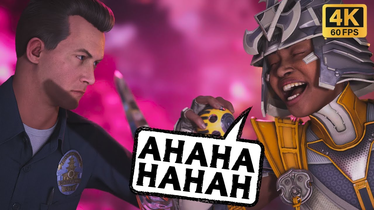 Персонажи MK1 не боятся Т-1000 в Mortal Kombat 1