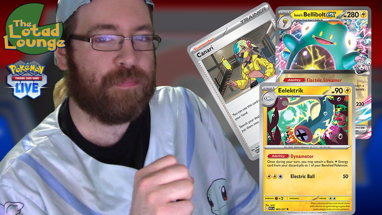 PTCGL: Колода Bellibolt ex от Iono получила крутые улучшения! | Сборка колоды Bellibolt ex от Iono