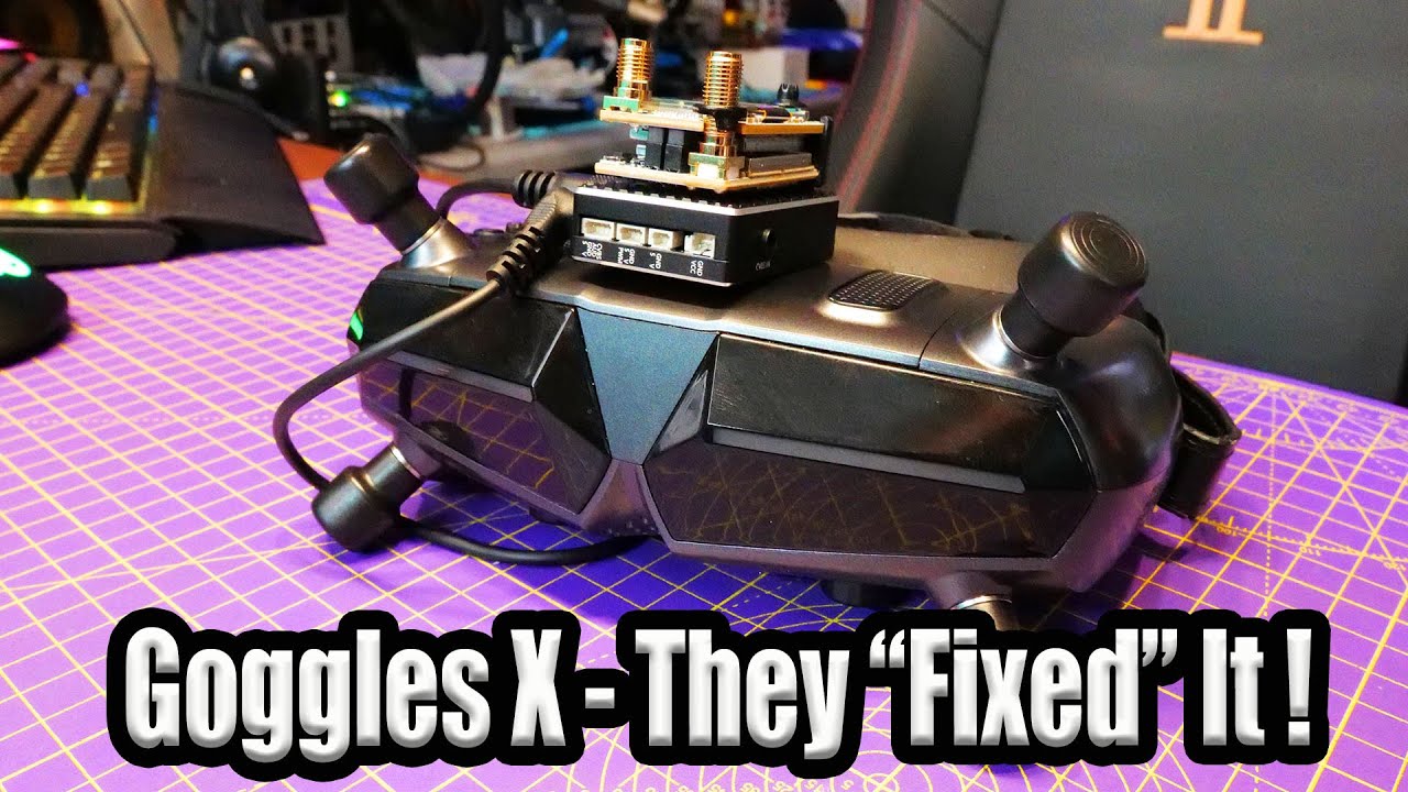 Caddx Goggles X Head Tracker Issue  - Caddx Analog & Gyro Module Bandage