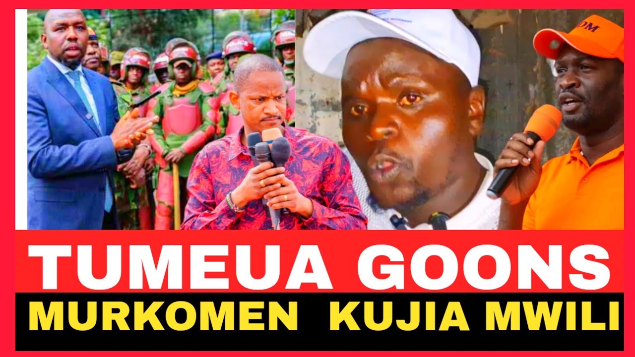 TUMEUA GOONS KAKAMEGA!!SIFUNA SUPPORTERS CS MURKOMEN AND PS RAYMOND OMOLLO