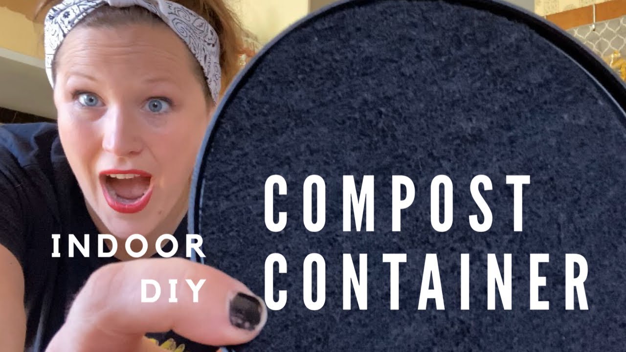 INDOOR COMPOSTING: How to Make a DIY Indoor Composting Bin.