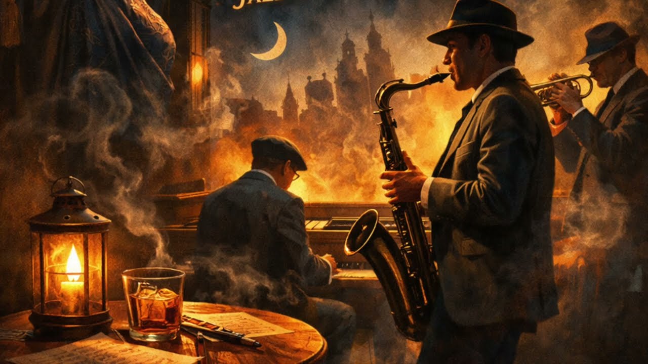 The Magic Flute – Smoky 50’s Jazz & Blues Ambience (1 Hour)