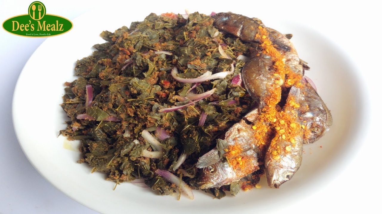 Moringa Salad (Kwadon Zogale)