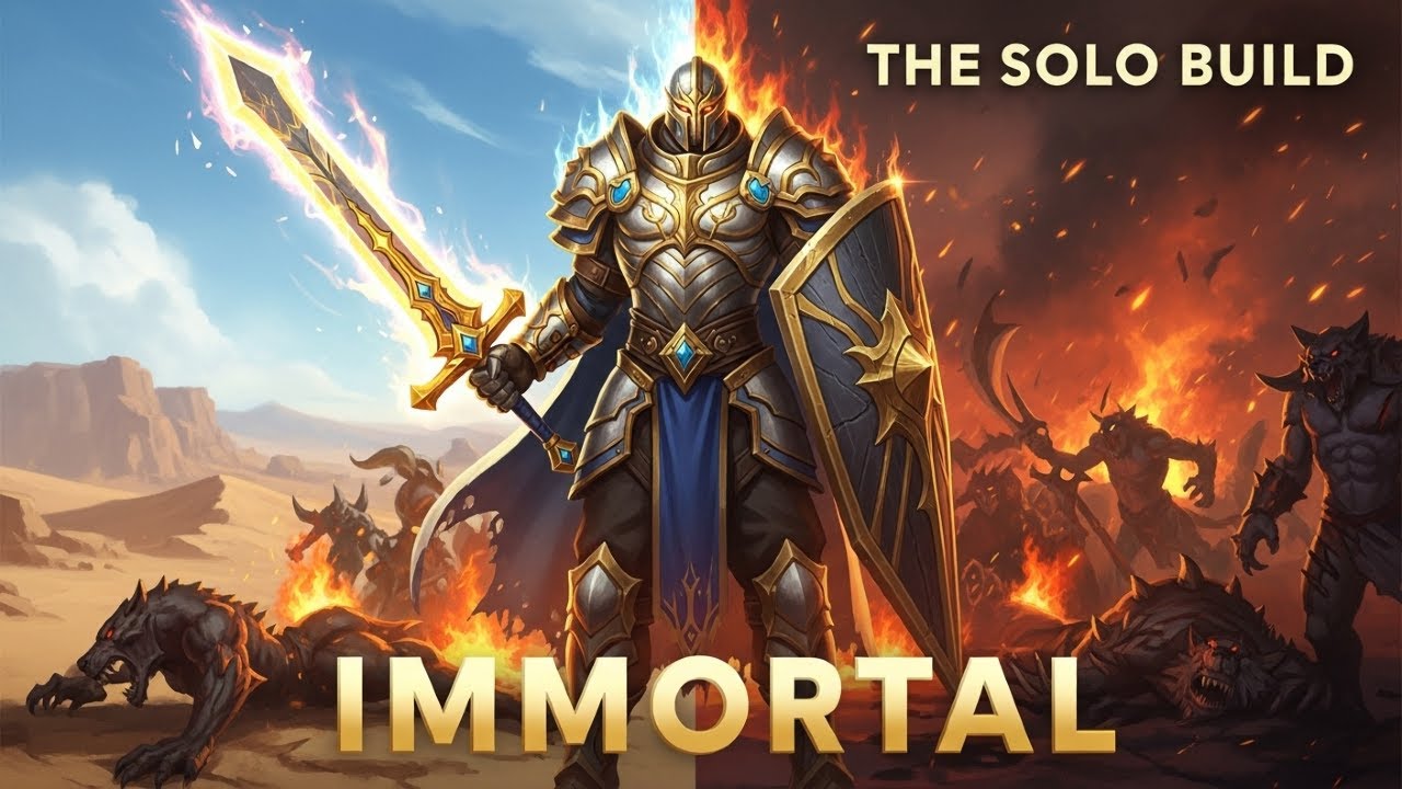 Max Armor + Max Damage = The Immortal Gareth Build