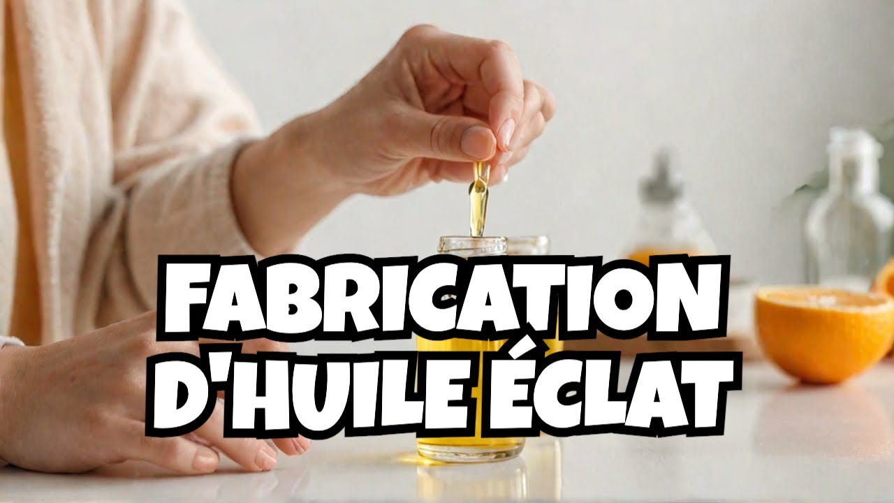 COMMENT JE FABRIQUE MON HUILE BOOSTER D'ECLAT/HUILE DE VITAMINE C/ Tous types de peaux