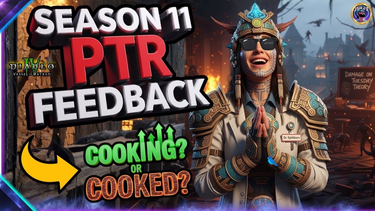 Отзывы о 11 сезоне PTR: Diablo 4 наконец-то ГОТОВИТСЯ или уже полностью ГОТОВ?