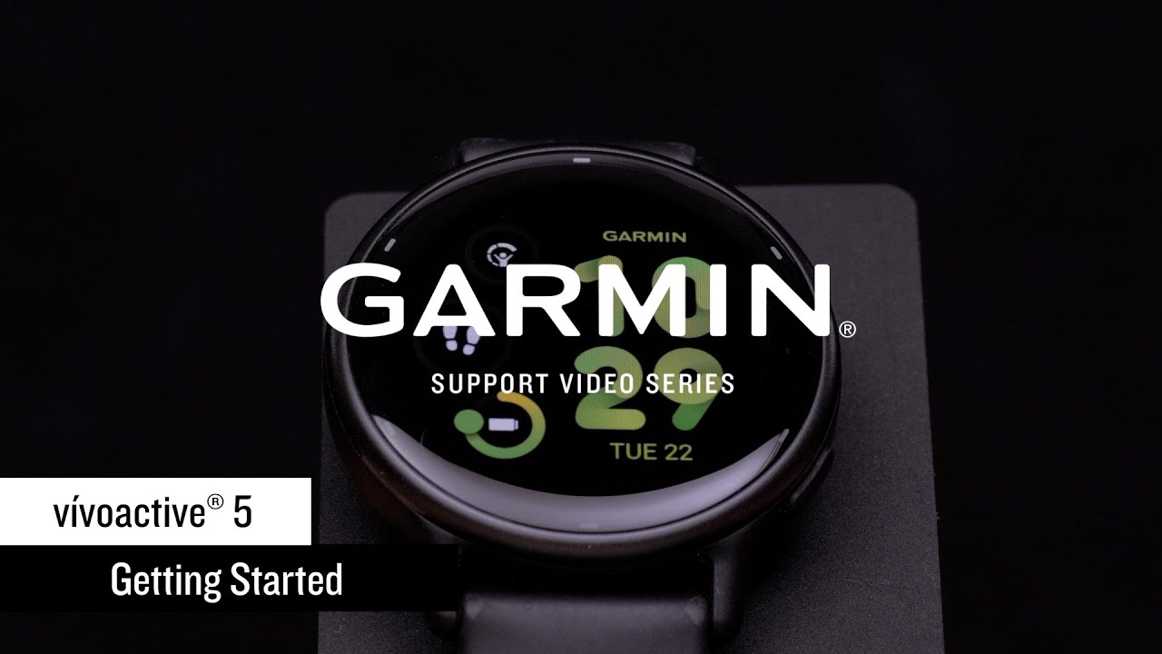 Поддержка Garmin | vívoactive 5 | Начало работы