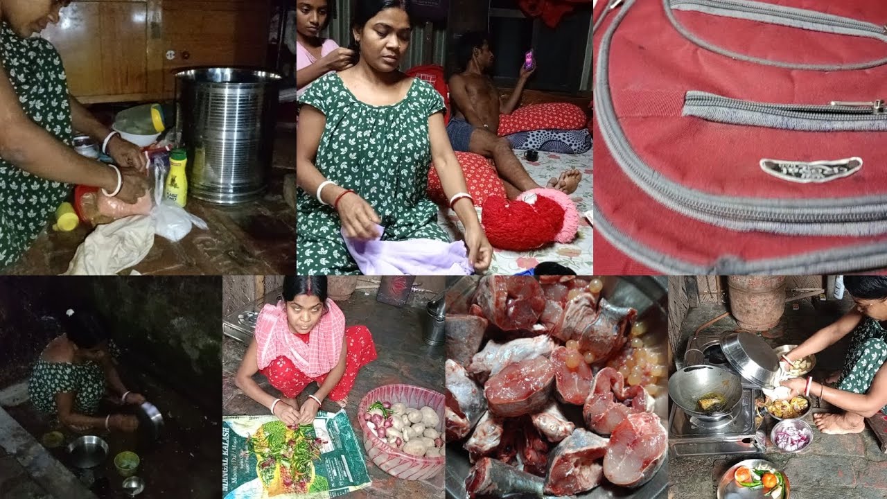 বাসন মাজতে মাজতে আজকে আমার সন্ধা হয়ে গেল বেলা 