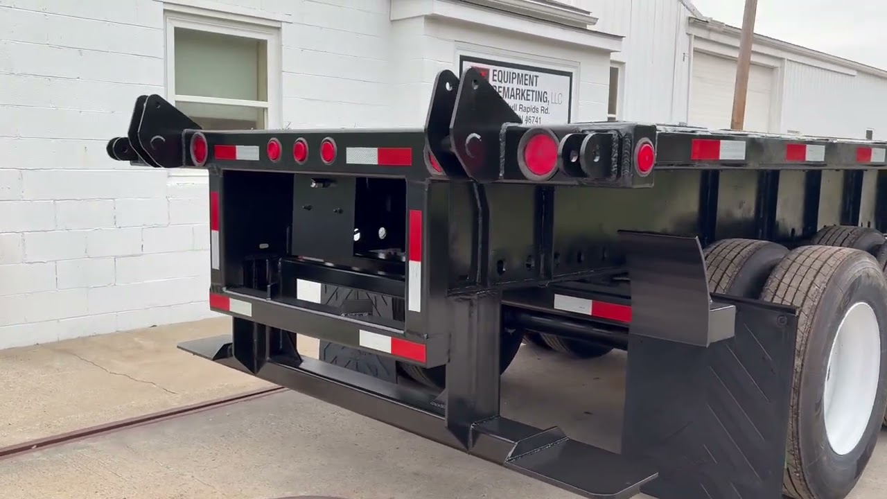 2017 Utility  45' X 102"  Flatbed Moffett/Princeton Forklift Trailer Stk 8501