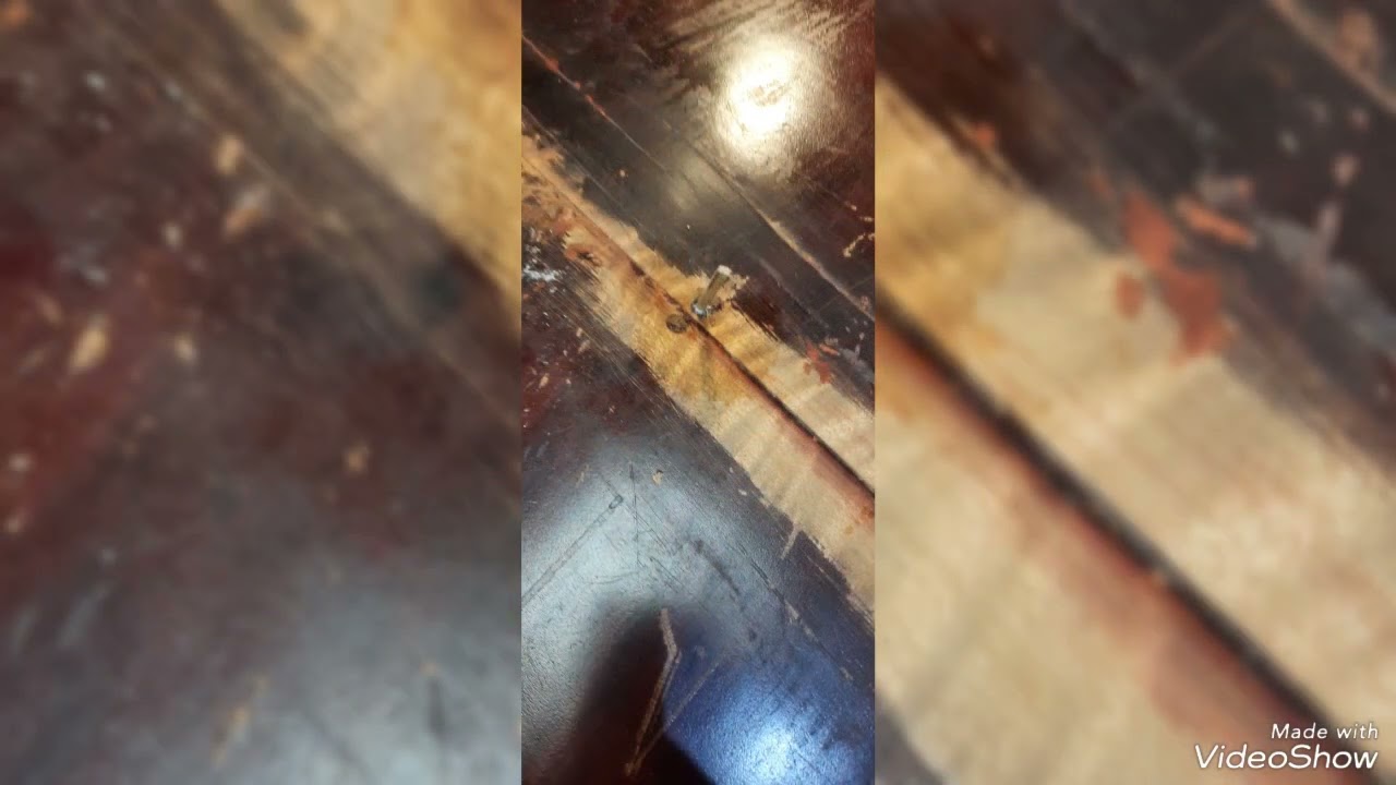 repair old Double bass