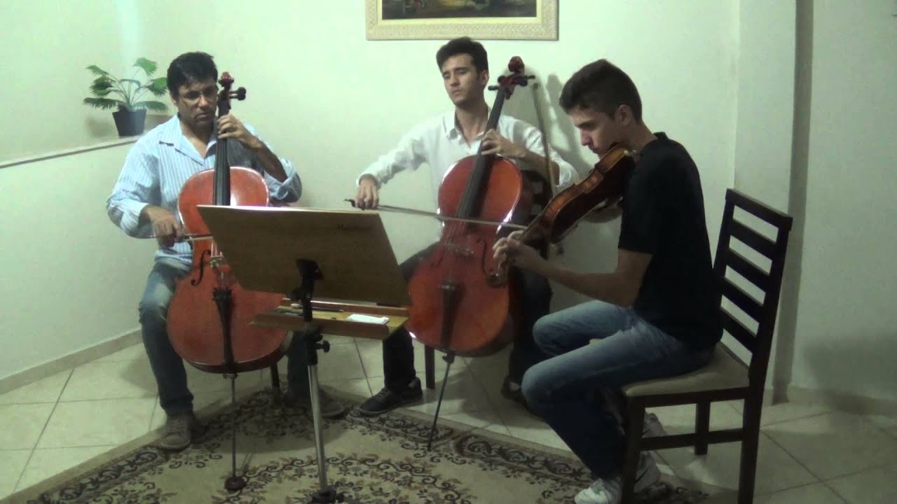 CCB Hino 375 - A Paz eu vos deixo -  Trio de Cordas, Hinario n° 5