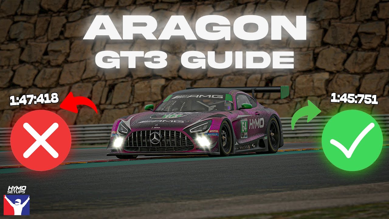 HOW TO DO ARAGON IN iRacing | GT3 Track Guide & Tips
