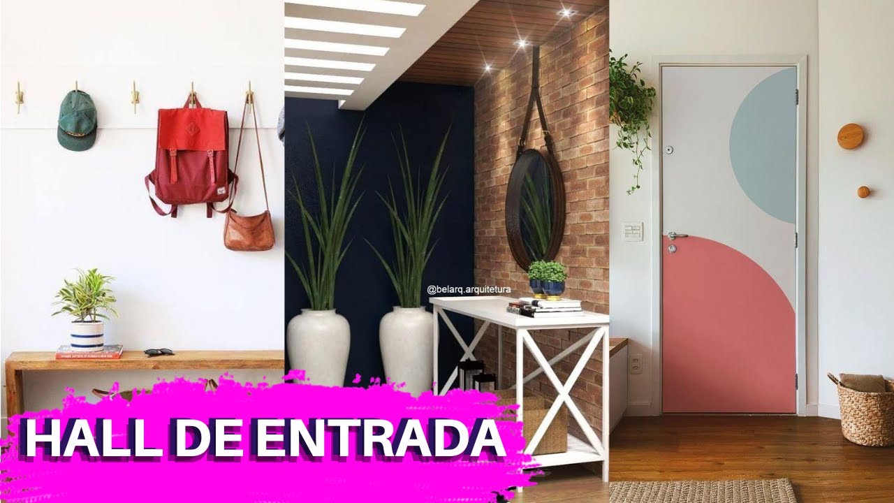 20 IDEIAS INCRÍVEIS  PARA DECORAR O HALL DE ENTRADA!