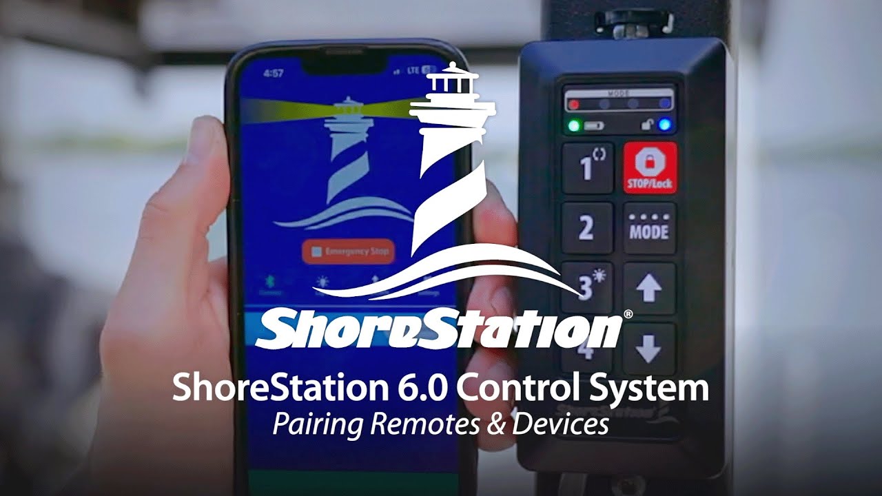 Pairing Wireless Devices | ShoreStation Control System Owner's Guide