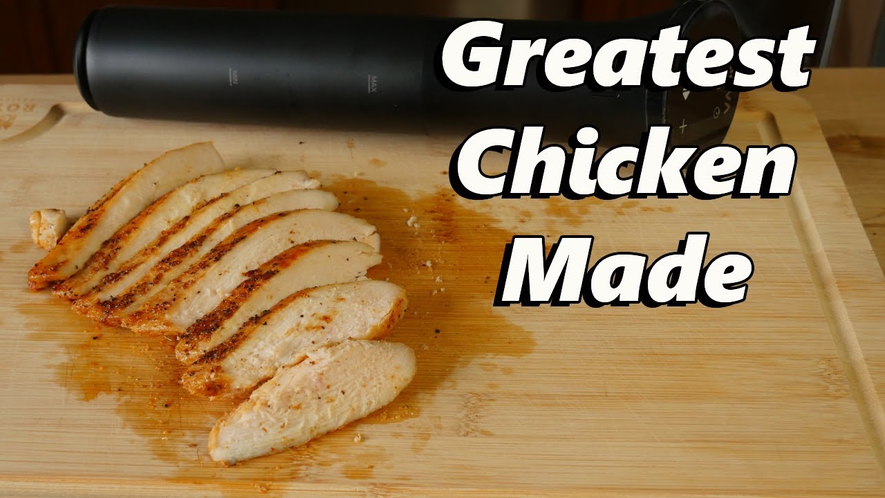How To Sous Vide Chicken (Easiest Chicken Recipe)