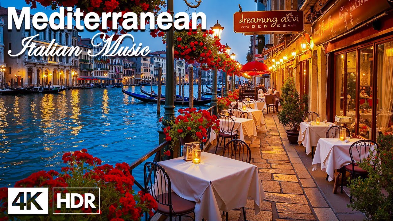 La Dolce Vita Vibes 🍷🎶 Romantic Italian Music & Scenic Amalfi Coast 4K