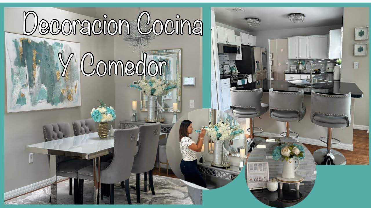Decoracion de la cocina y comedor | Ideas sencillas para decorar tu cocina | Melissa Espinosa