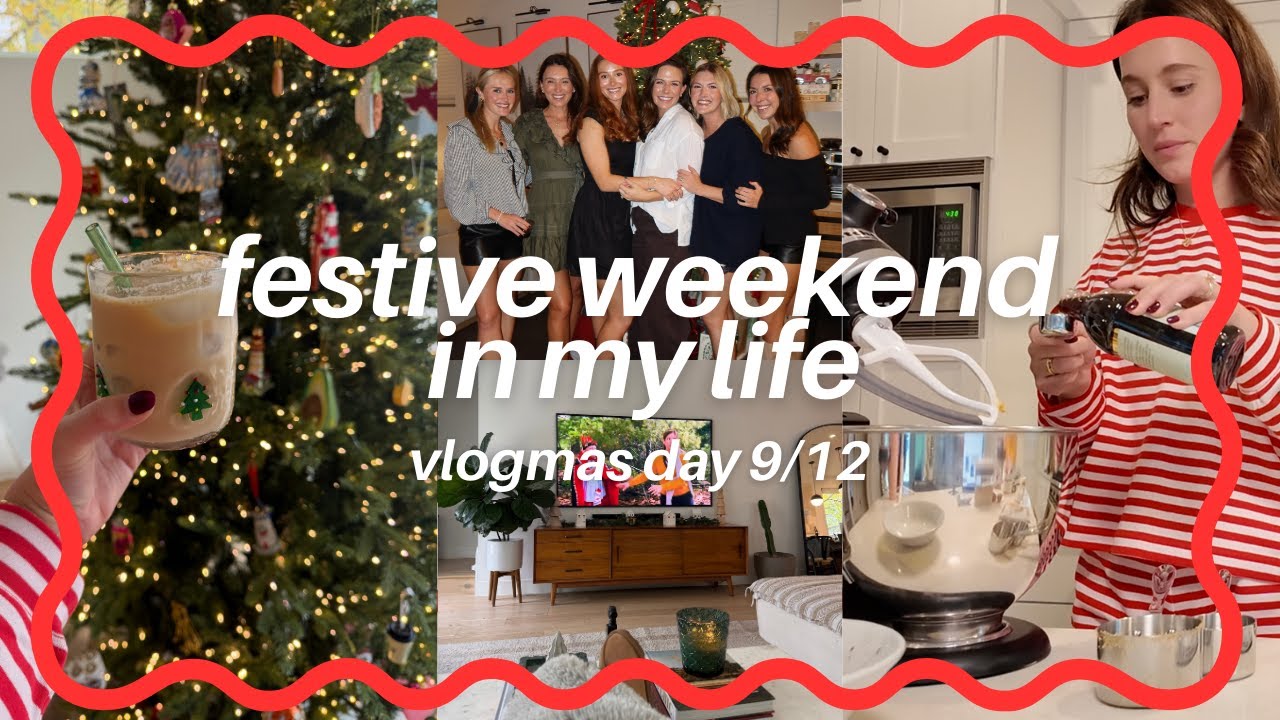 VLOGMAS, День 9 | Праздничные выходные в моей жизни