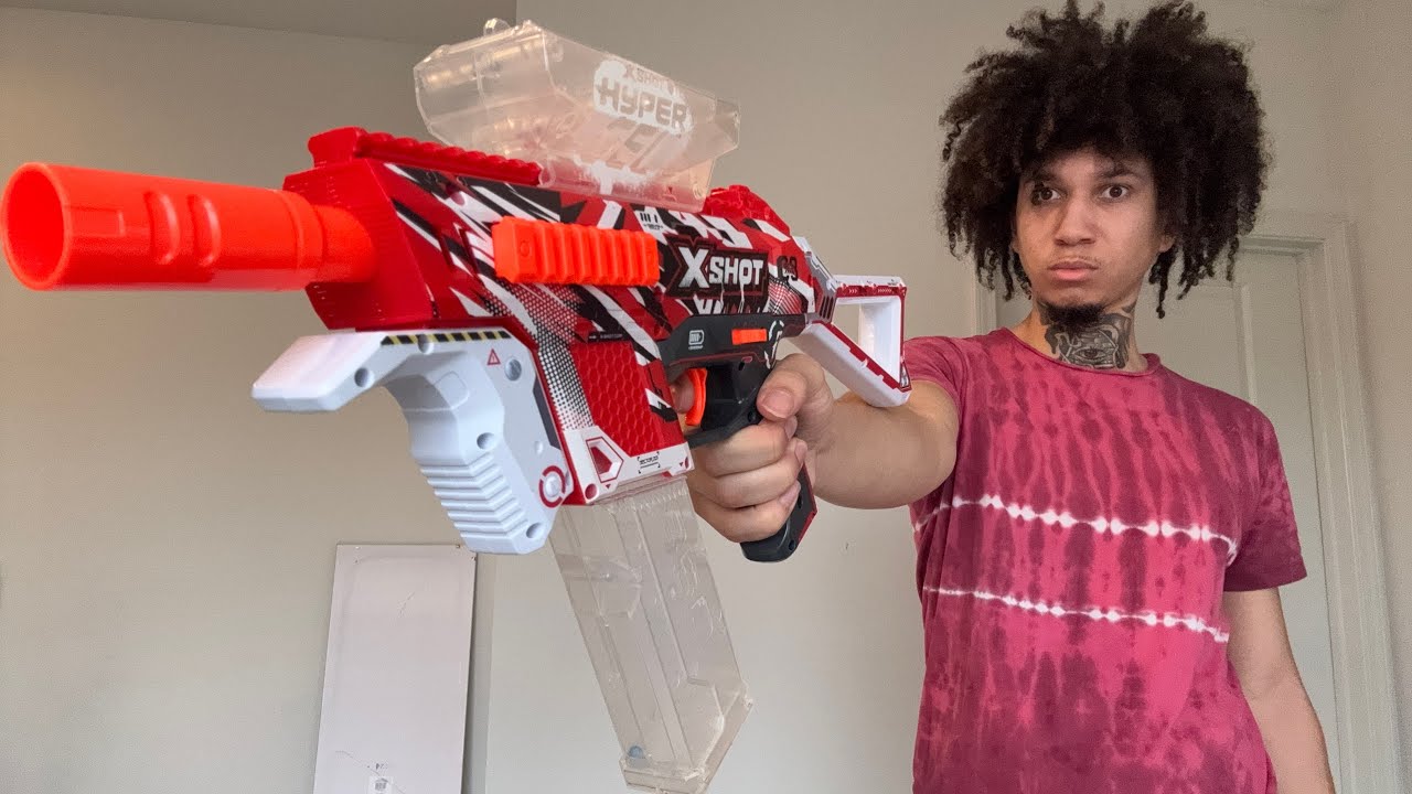 Testing Out My Gel Blaster To Shoot Mr Creepy Face