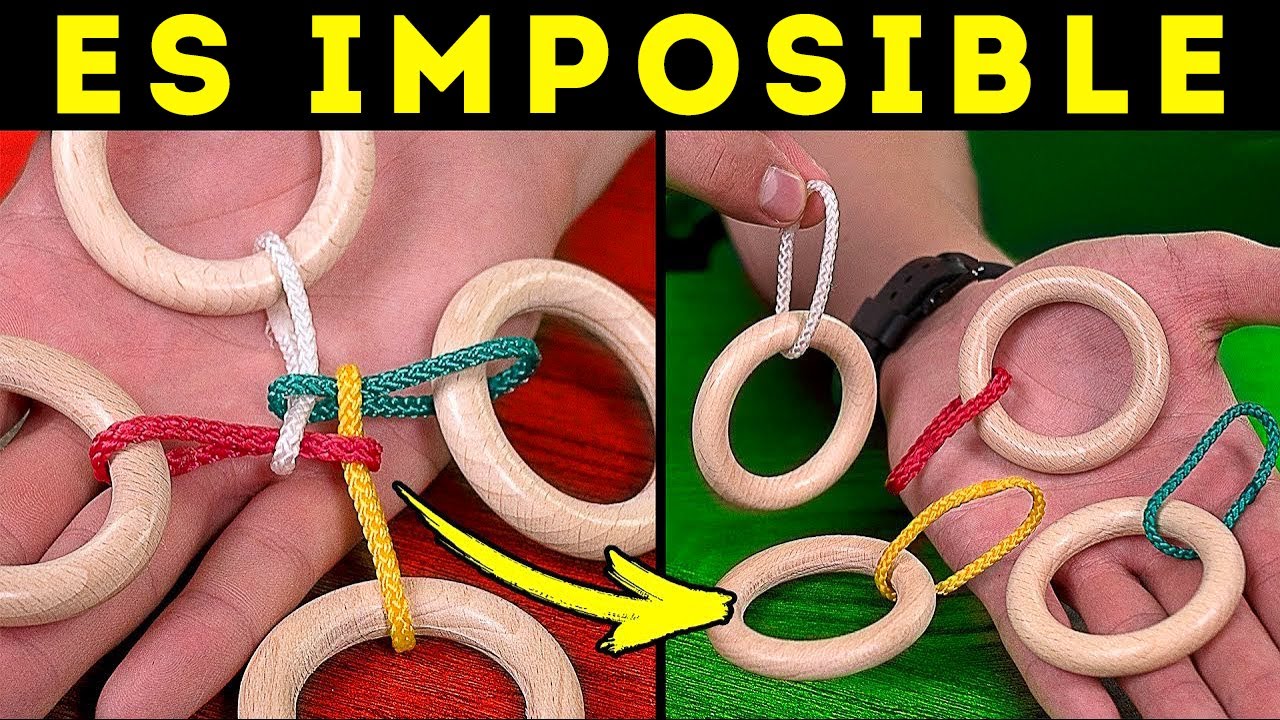 SÓLO UN GENIO PUEDE DESATAR ESTE NUDO | RESOLVIENDO UN PUZZLE IMPOSIBLE