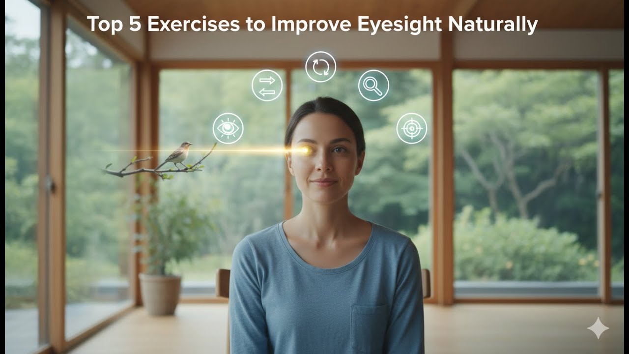 Top 5 Exercises to Improve Eyesight Naturally