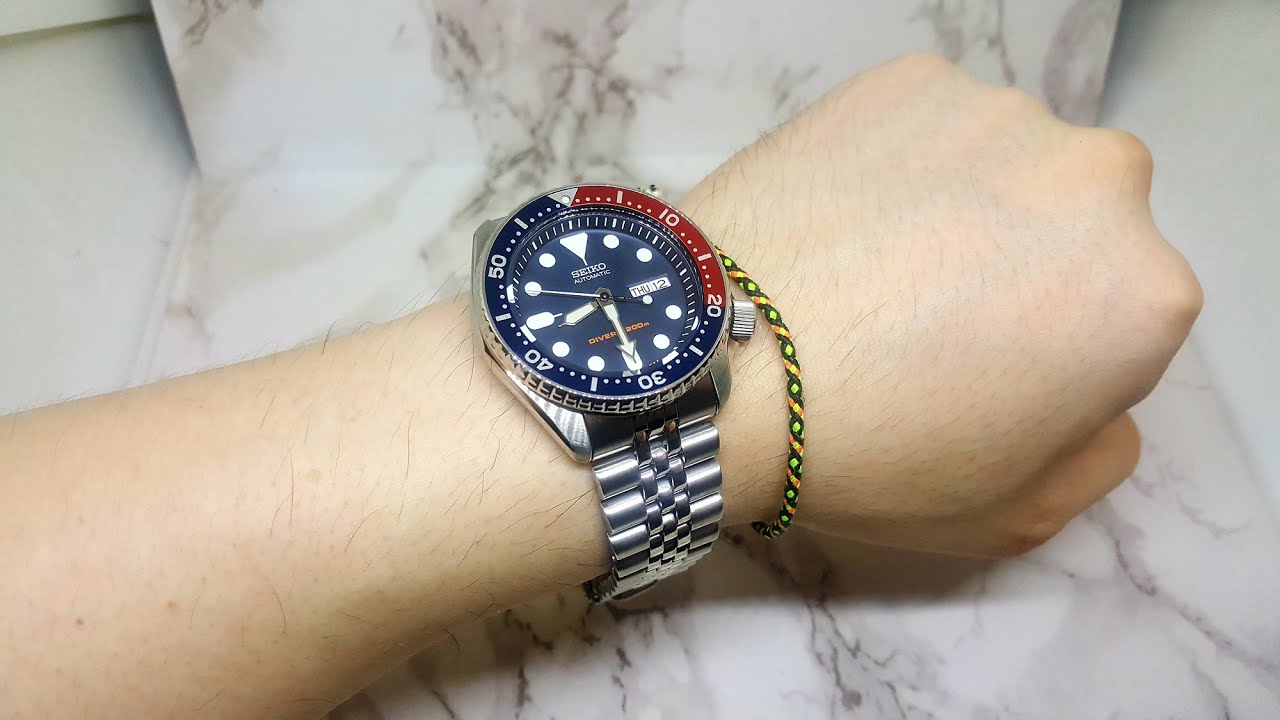 SEIKO DIVERS SKX009K2 AUTOMATIC BLUE DIAL UNBOXING & SPEC