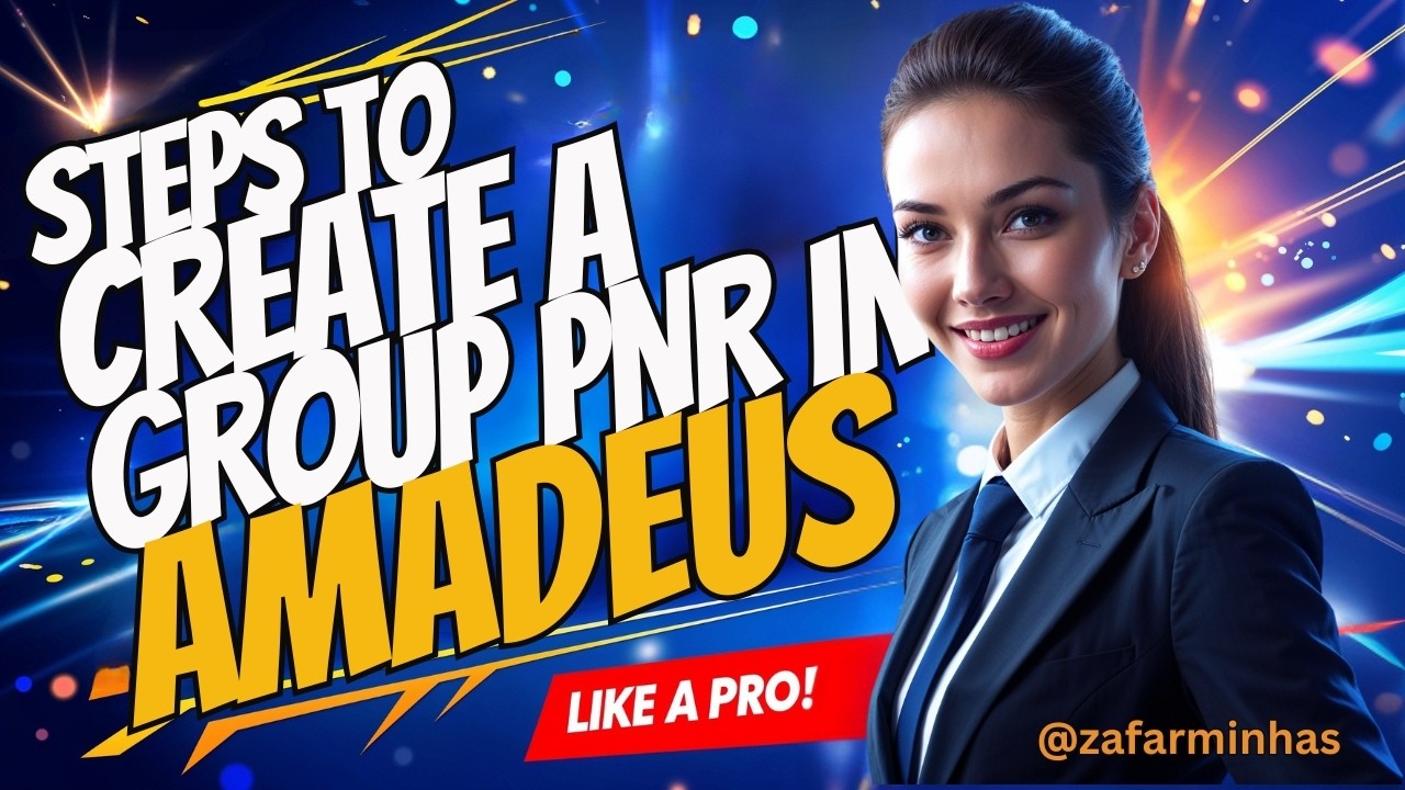 Amadeus PNR for Group Bookings: A Detailed Guide