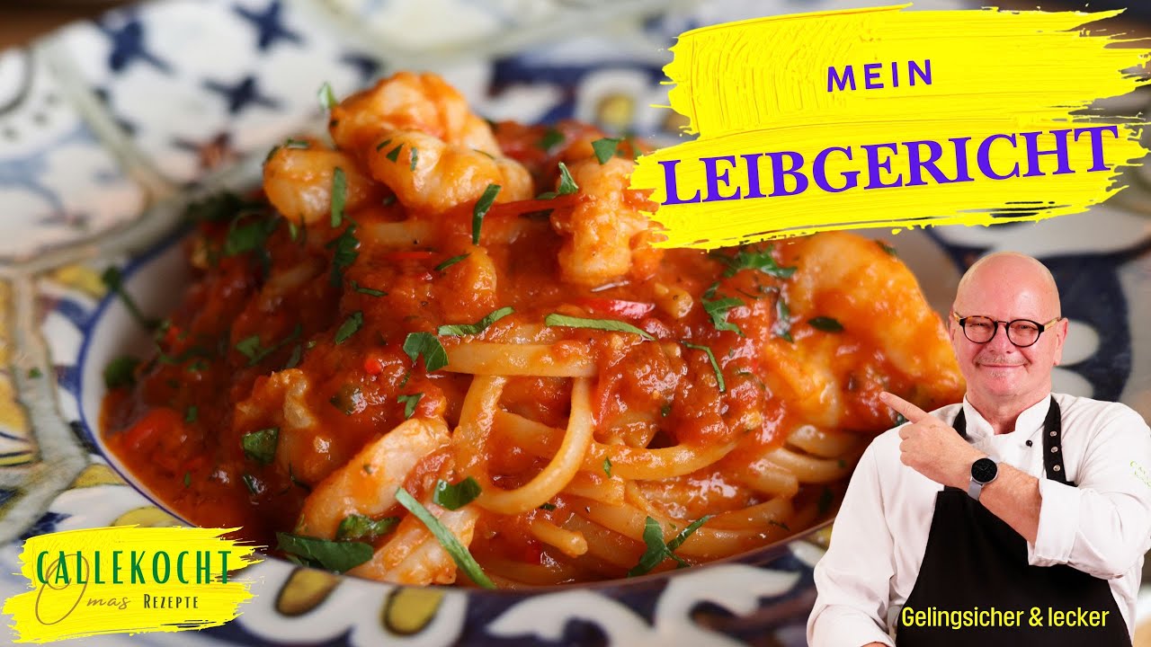 So machst du die leckersten Bandnudeln mit Garnelen!