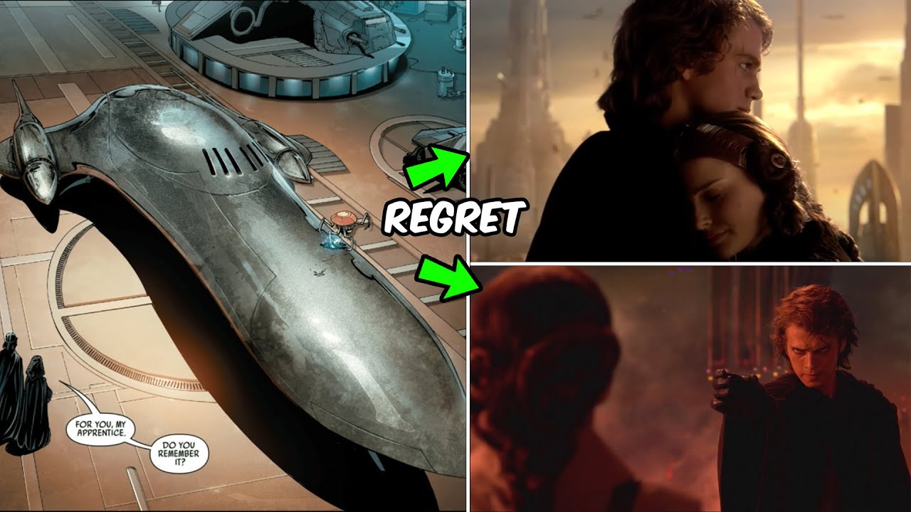 Palpatine Gave Vader Padme's Ship! Star Wars Explained