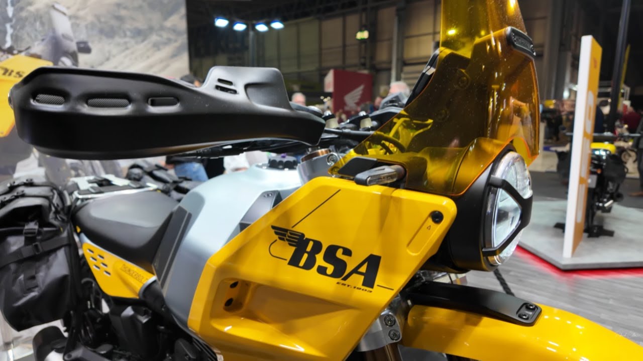 Новый BSA Thunderbolt 350 2026 года: первый взгляд на новый мотоцикл класса &laquo;Adventure&raquo; + обзор.