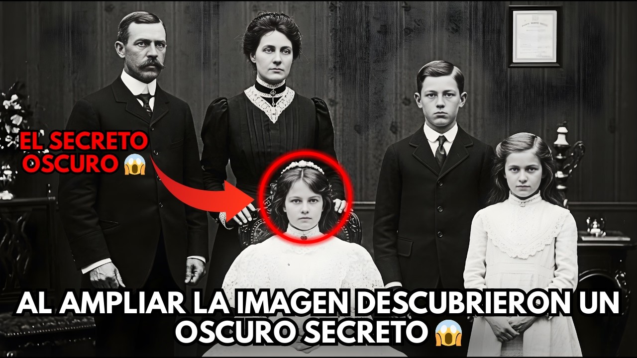 Restauraron Este Retrato de 1907 — Al Ampliar la Imagen Descubrieron un Oscuro Secreto 😱📸