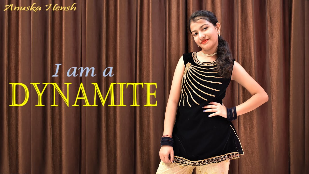 DYNAMITE Dance Cover | Dhvani Bhanushali | Dynamite Song Dance | Anuska Hensh